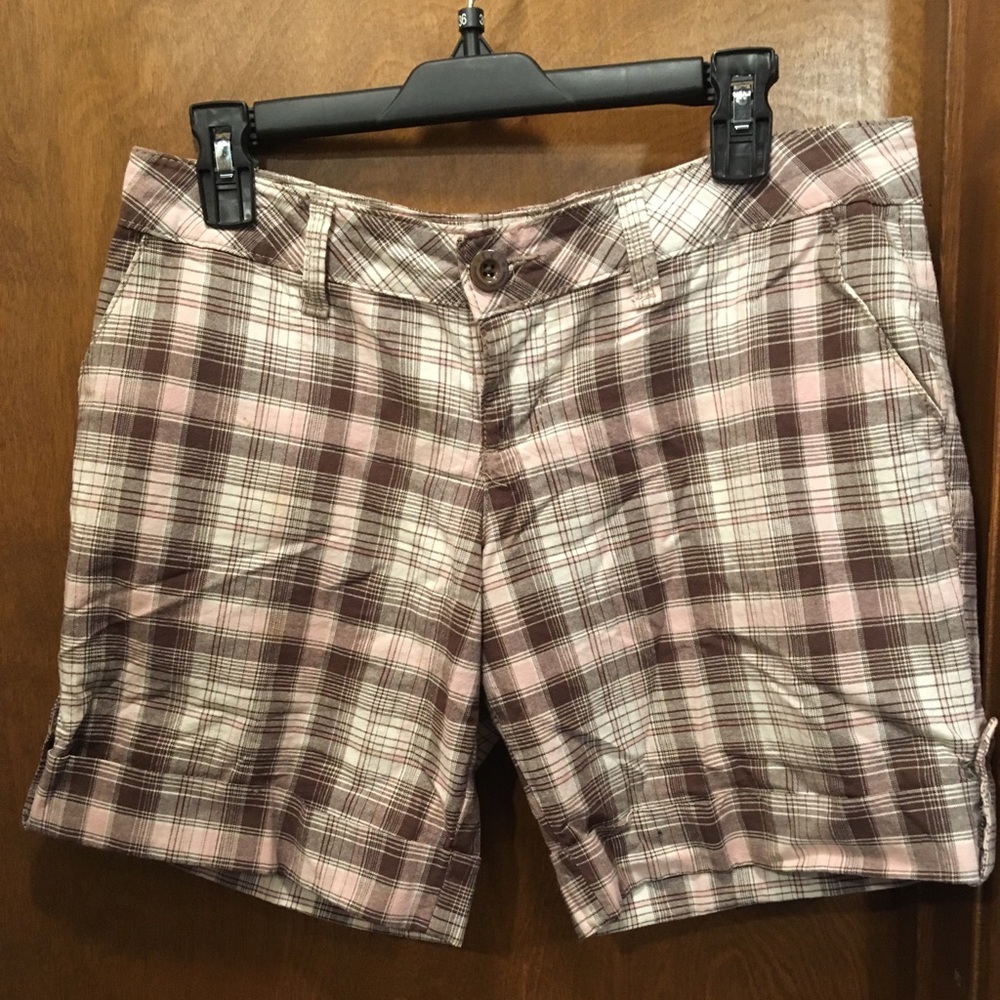 Plaid shorts